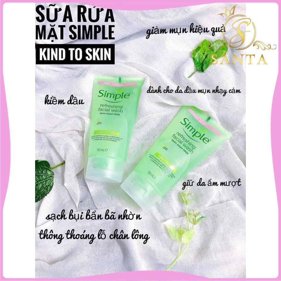 COMBO có lẻ 3 Sản Phẩm Simple (Tẩy Trang + Sữa Rửa Mặt + Toner) | BigBuy360 - bigbuy360.vn
