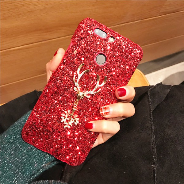 Chrismas Santa Deer Soft Case Samsung Galaxy A10 A20 A30 A50S A50 Note 8 9 M10 M20 S8 S9 S10 A6 A8 Plus ốp lưng samsung