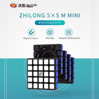 2020 New Yongjun Zhilong Mini  3x3 4x4 5x5 Magnetic Rubik's Cube Yj Magnets puzzle competition special professional educational toys