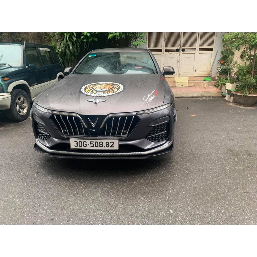 Lip trước/ lippo trước/ Cản trước lắp cho xe lux a