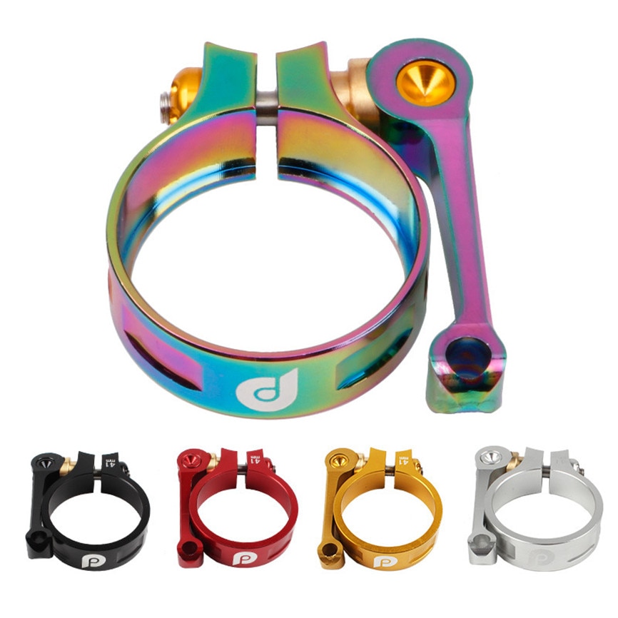 Kẹp cố định yên xe đạp Litepro CNC 41mm 33.9mm Fnhon 30.5g bằng hợp kim nhôm