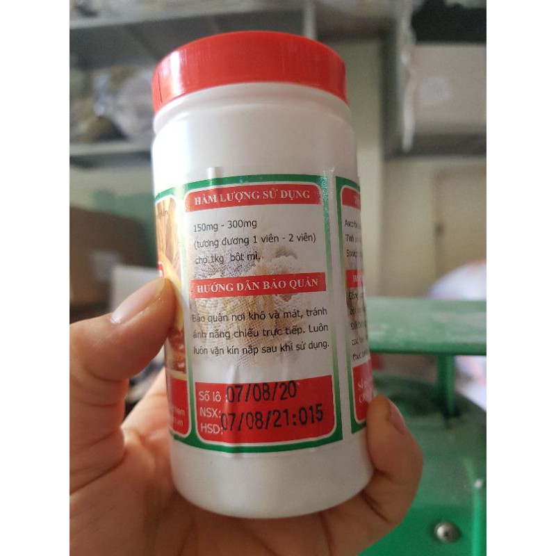 Phụ Gia Thực Phẩm Ascorbic Acid 1000 Viên- Giao 1 Hộp