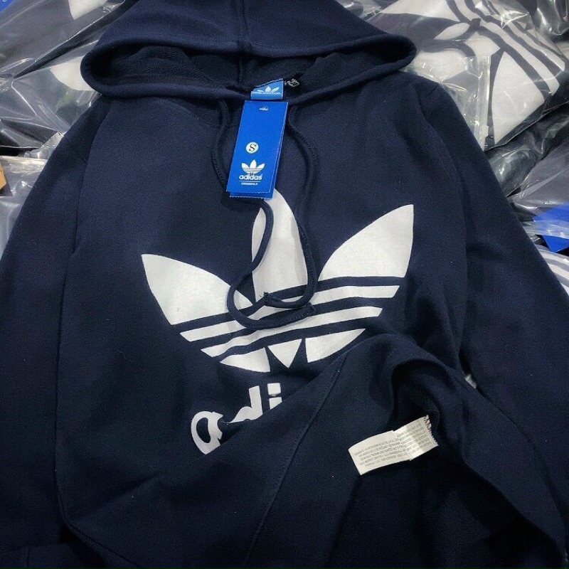 TH-ÁO HODIE MŨ Đ MÀU XANH THAN CHO NỮ
