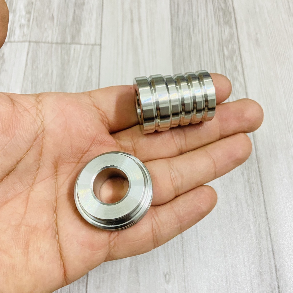 CỤC CANH BÁNH SAU INOX 304 MẪU THÁI TRANG TRÍ XE EXCITER 150, EXICTER 155 CAO CẤP