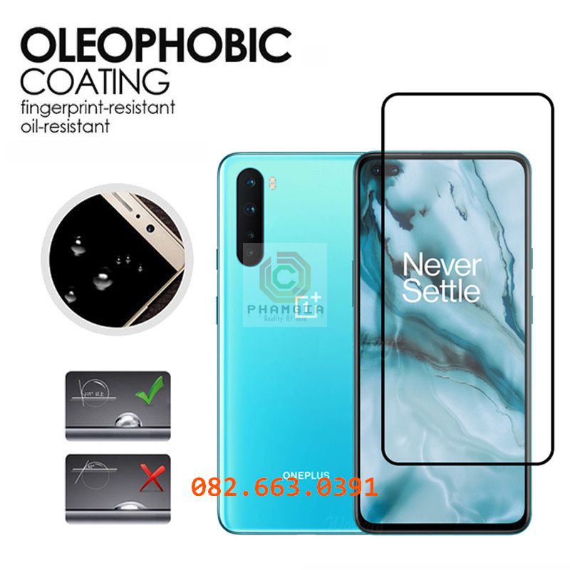 Kính cường lực Oneplus Nord 5G full màn hình siêu bảo vệ
