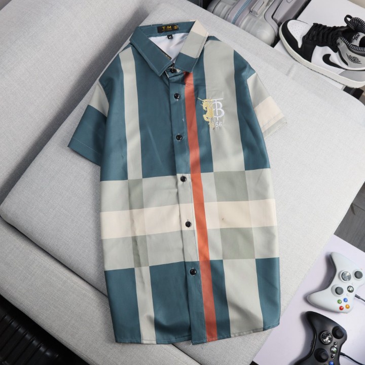 (Free Ship) Áo Sơ Mi Nam Họa Tiết Sọc Phong Cách BBR Thời Trang Cá Tính Phong Cách Hàn VLTN Shop