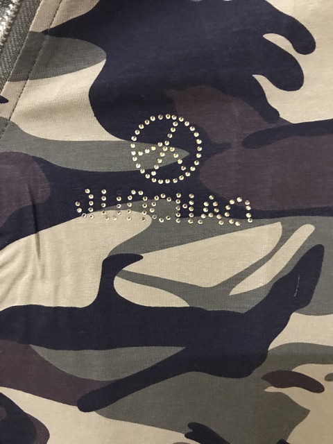 Áo thun nữ dáng lính phối ren