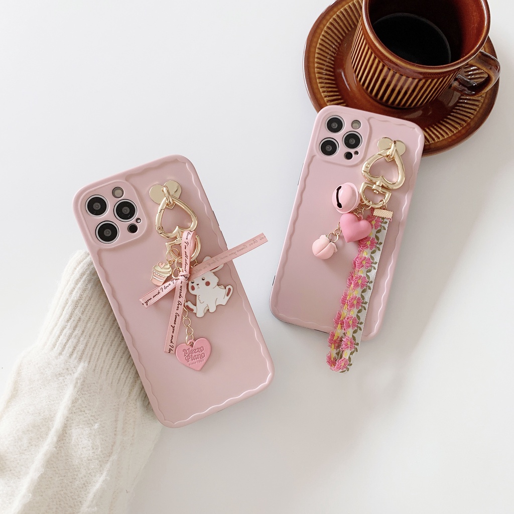 Ốp Điện Thoại tpu Mềm Hình Trái Tim Cho iphone 1211 pro max xs max xr x 7 8 plus