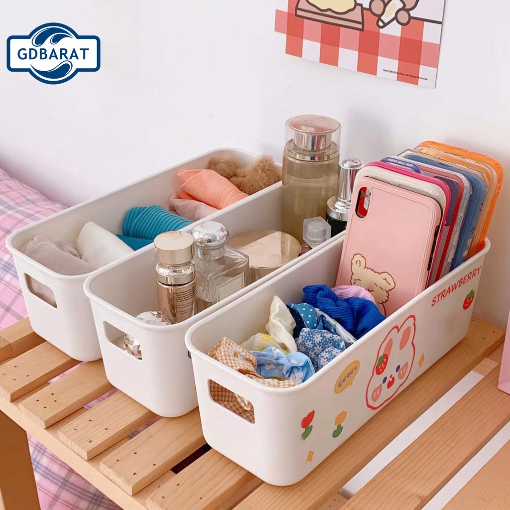 Giá đỡ mỹ phẩm sức chứa lớn màu trắng tiện dụng