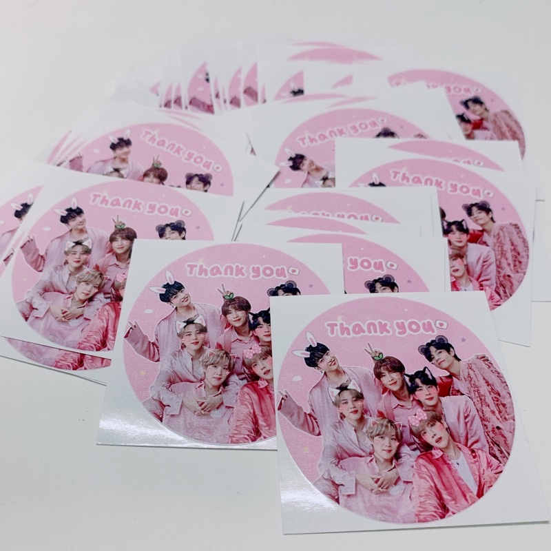 Sticker thank you BTS dễ thương