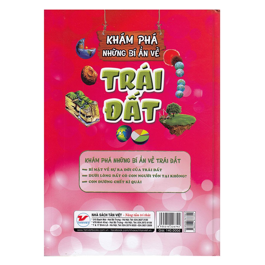 Sách - Khám Phá Những Bí Ẩn Về Trái Đất