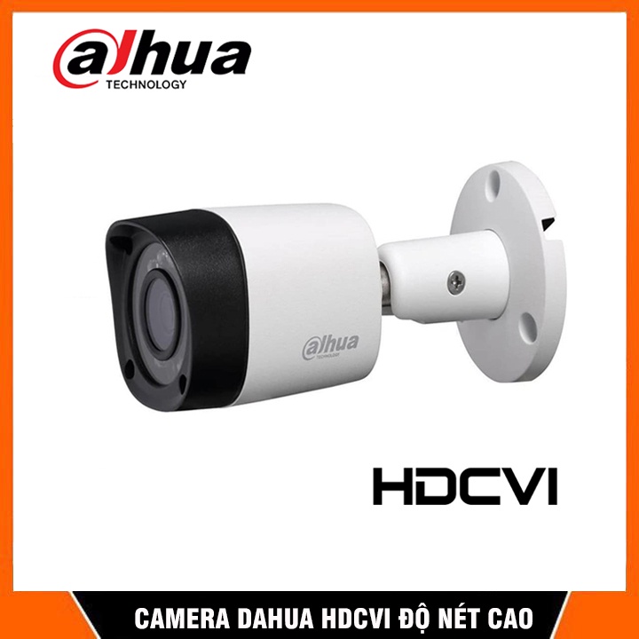 Camera quan sát HDCVI Dahua HAC-HFW1000RMN, Công nghệ hồng ngoại thông minh, Sắc nét, Vỏ kim loại siêu chống nước