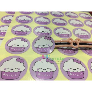 Tem nhãn decal NHỰA kháng nước