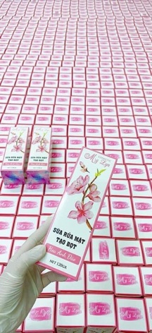 Sữa Rửa Mặt Tạo Bọt Hoa Anh Đào-Mỹ Lyn🌸(Khách sỉ từ 3 chai)