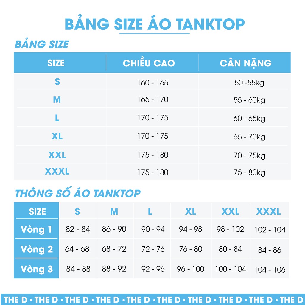 Áo Ba Lỗ Nam Tanktop The D Dáng Regular Chất Liệu Cotton Mềm Mịn, Thoáng Mát, Thấm Hút Mồ Hôi Tốt 5503