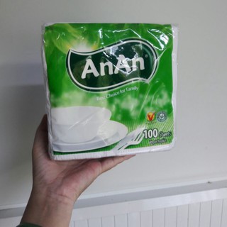 Giấy ăn An An vuông, khăn giấy An An Vuông.