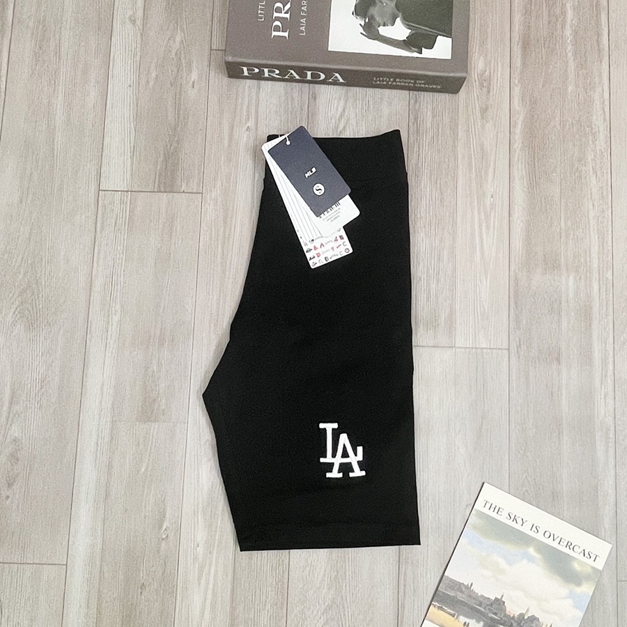 Quần Legging Lửng Nữ MLB Thiết Kế Với 4 Chiều Cực Mượt Thoáng Mát Chất Liệu Cotton SO'C FASHION