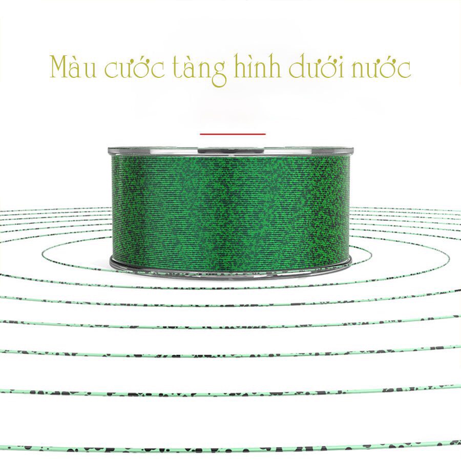 Cước câu cá siêu bền Nhật Bản cao cấp King Power 220m dùng làm dây trục câu cá DC27