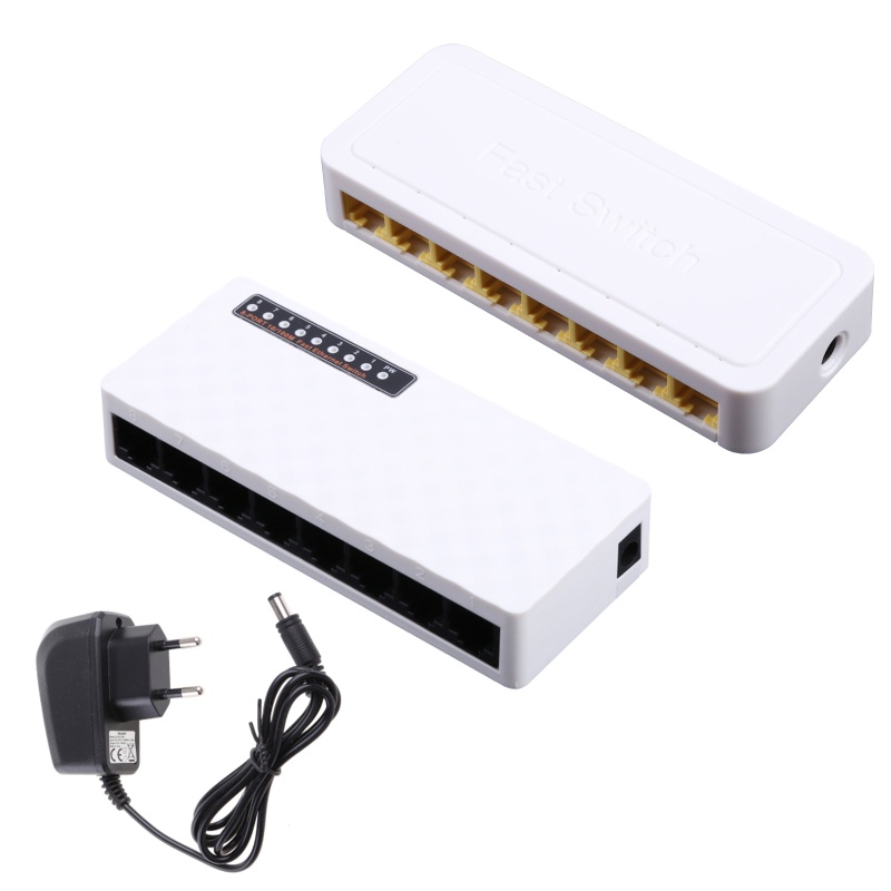 Bộ Chia 8 Cổng Mạng Gigabit Ethernet Chuyên Dụng Chất Lượng Cao