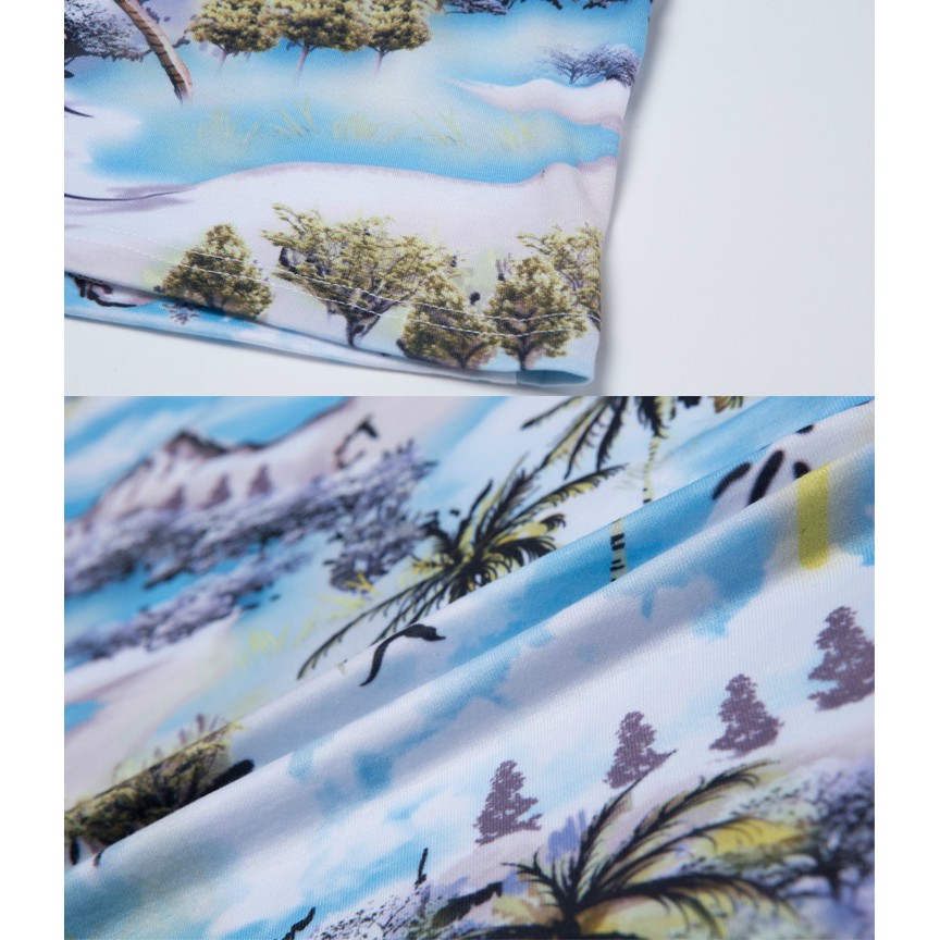 Áo GD bigbang MAMA họa tiết biển cả