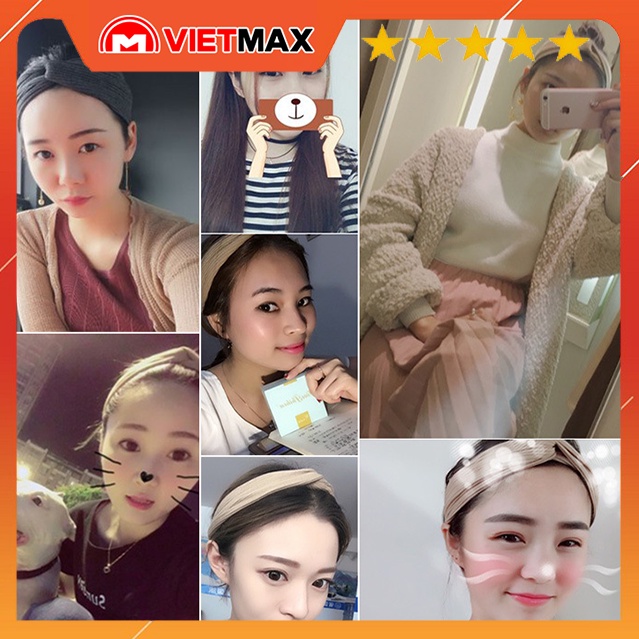 Băng Đô Thun Đan Chéo Thời Trang Hàn Quốc Năng Động/ Trẻ Trung Và Cá Tính