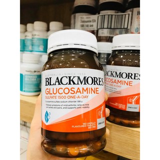 Viên uống hỗ trợ điều trị đau xương khớp Blackmores Glucosamine 1500mg 180v của Úc, mẫu mới nhất