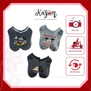 Combo 3 đôi vớ trẻ em cổ ngắn chuột 208