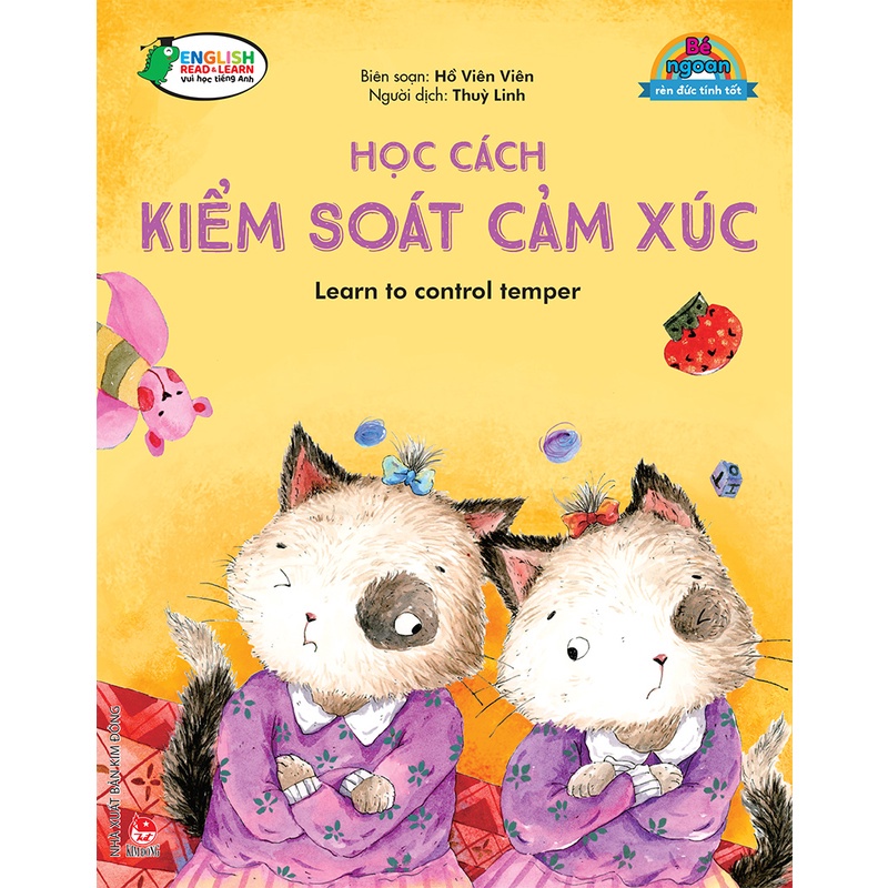 Sách Lẻ - Bé ngoan rèn đức tính tốt ( Song ngữ ) ( Bộ 10 cuốn )