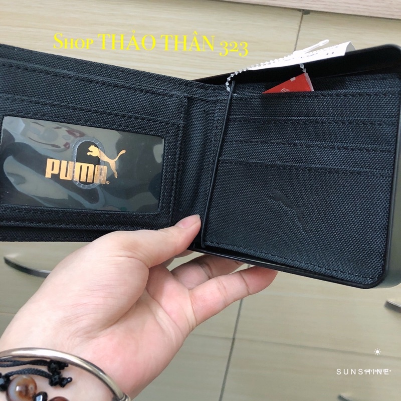 Bóp Ví Nam FILA / PUMA Da Bò Thật