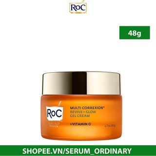 Kem dưỡng sáng da RoC Multi Correxion Revive + Glow Gel Cream Vitamin C ( 48g )