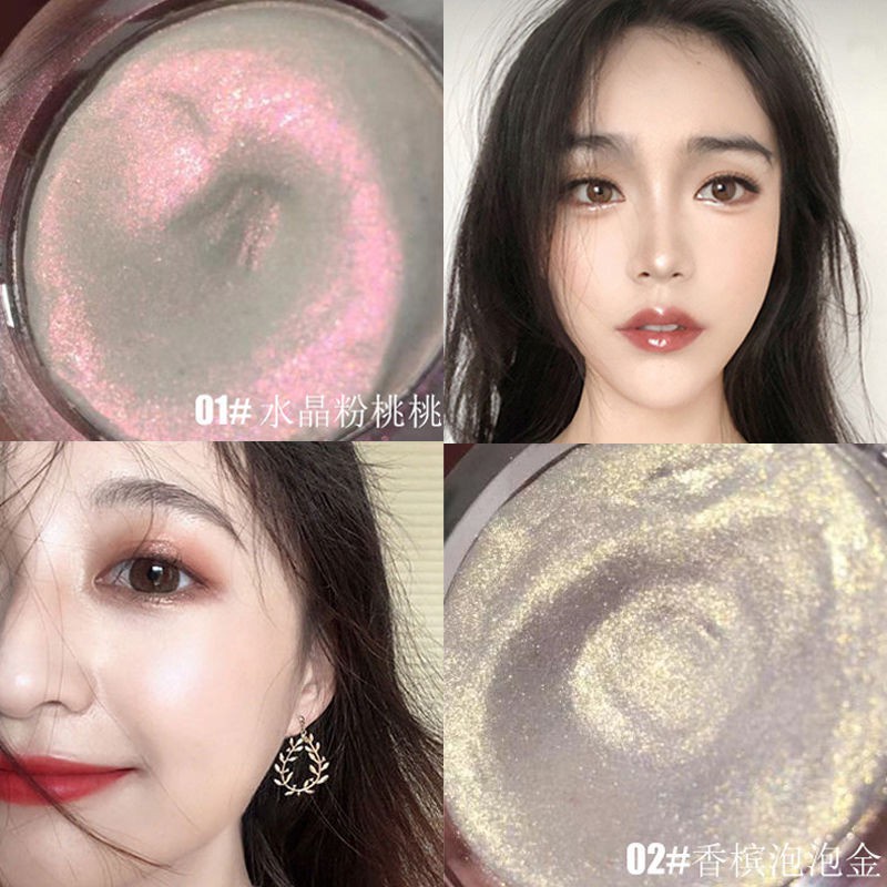 Phấn Bắt Sáng Ánh Nhũ Kim Cương Mềm Mượt Như Kim Cương Tạo Khối Và Định Hình Khuôn Mặt
