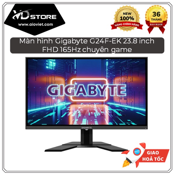 Màn hình Gigabyte G24F-EK 23.8 inch FHD 165Hz chuyên game