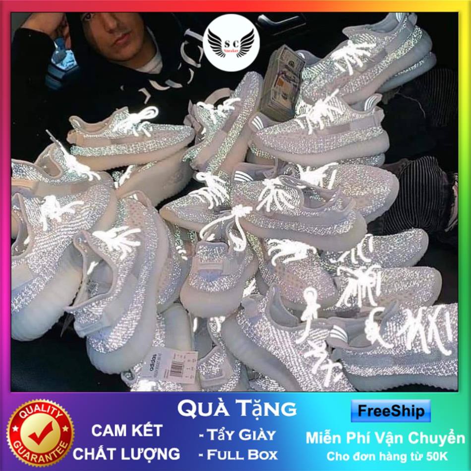 XẢ HÀNG Giày YZ 350🎁FREESHIP🎁 Giảm Ngay 20K Khi Nhập [ GIAY YZ350 ] Giày Yeezy350 Static Đen , Trắng , Hồng Nam Nữ : "