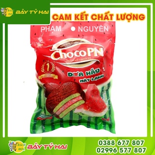 Bánh Choco Phạm Nguyên Hương Dưa Hấu Gói 204g (12 cái x 17g)
