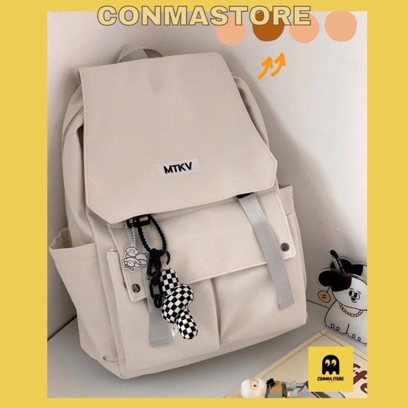 Balo đi học Hàn Quốc nắp gập MTKV basic xinh xắn 🌷🎀 HÀNG CÓ SẴN 🍀🌈