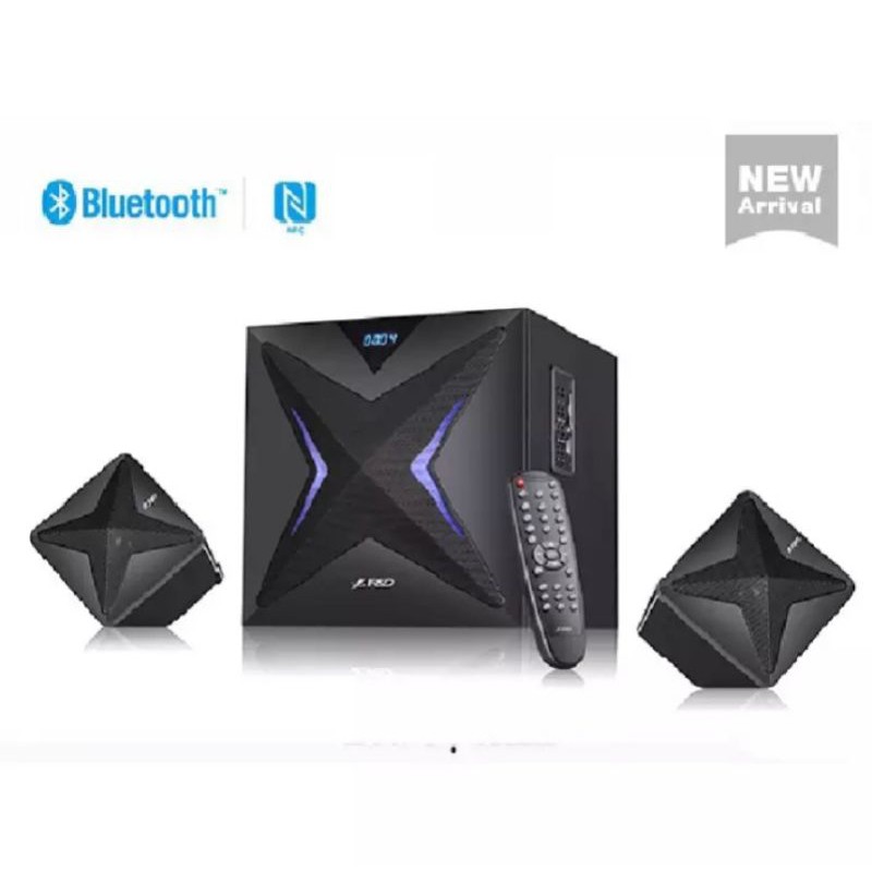 Loa Bluetooth Fenda F550X 56W (kết nối không dây) có khe cắm USB và Thẻ Nhớ (USB, Bluetooth, SD) - Hàng Chính Hãng