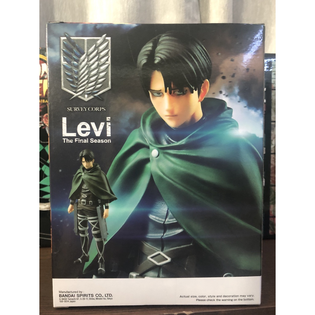 Mô hình Figure chính hãng - levi ackerman - Attack on Titan