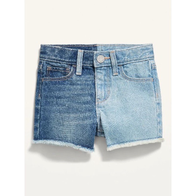 Quần short Jean bé gái old