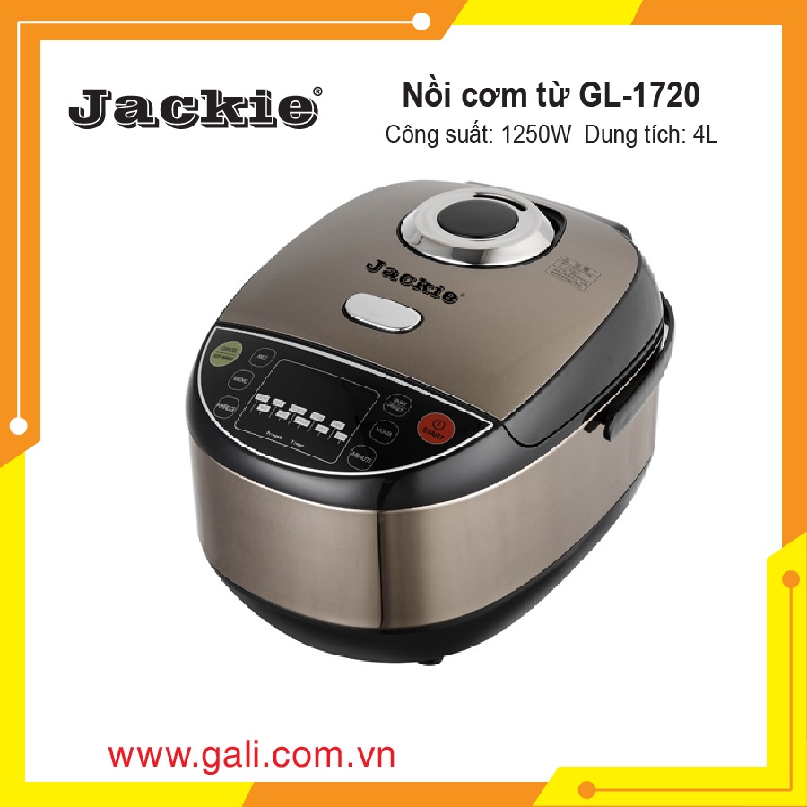 {CHÍNH HÃNG} NỒI CƠM ĐIỆN CAO TẦN GALI GL - 1720