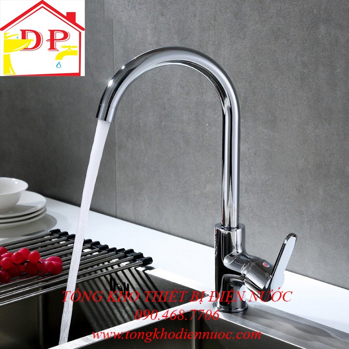 Vòi rửa bát nóng lạnh cao cấp GIORMANI VRB26 - tặng đôi dây cấp nước inox