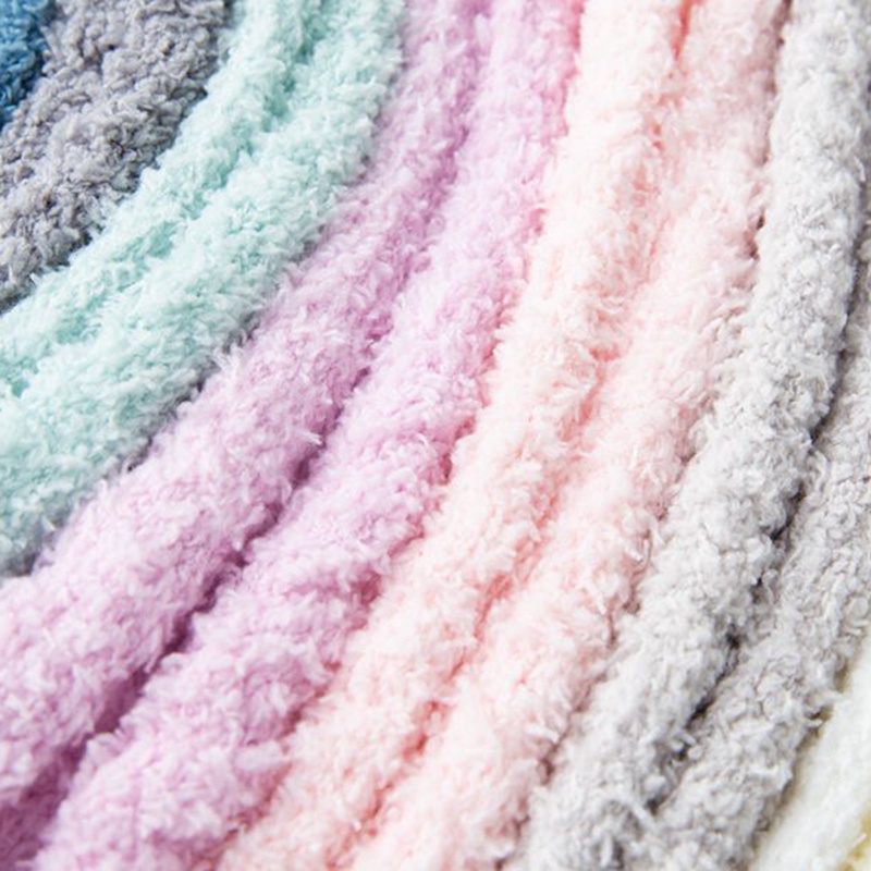 Tmdbyx Đôi tất chân bông mềm mại thời trang cho nữ