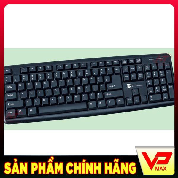 Bàn phím văn phòng R8  chính hãng tặng lót chuột