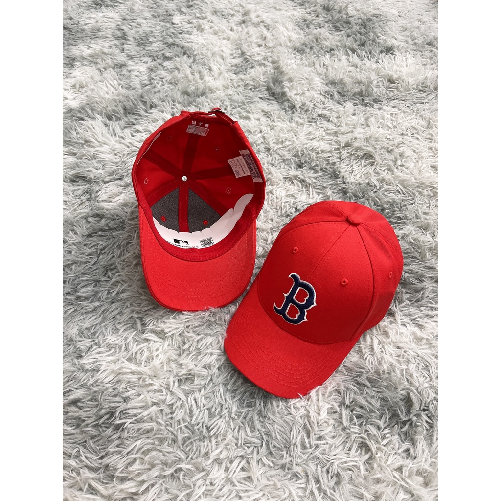 Nón Kết, Mũ Lưỡi Trai MLB Logo Ball Cap Black N15