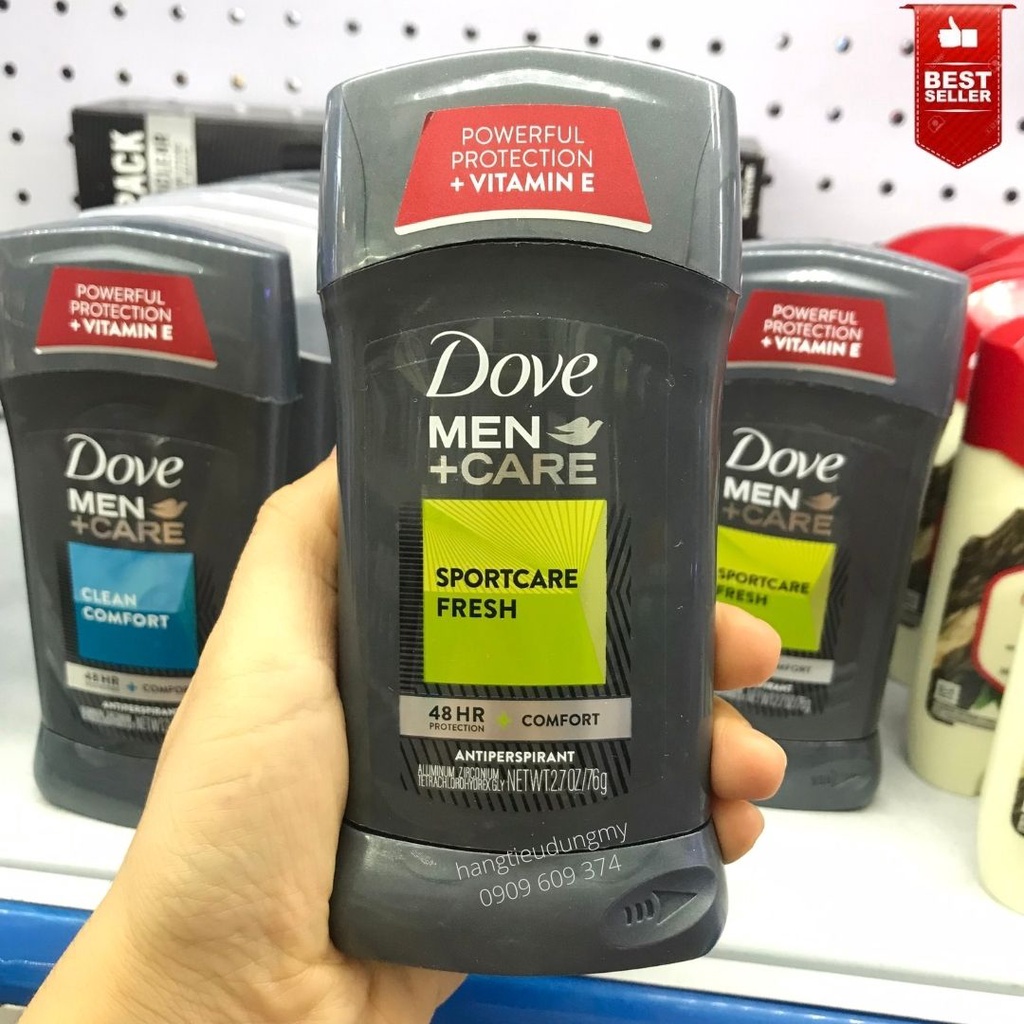 SÁP KHỬ MÙI NAM DOVE MEN + CARE 76G