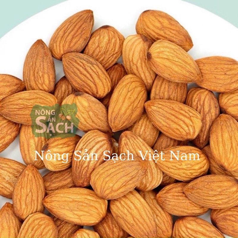 500g Hạnh Nhân Tươi Mỹ (Hạnh nhân sống)