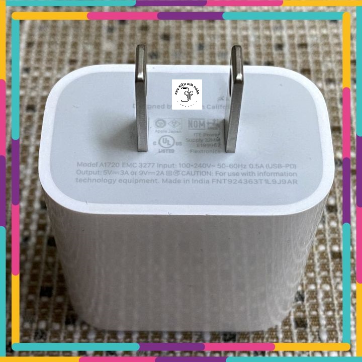 Sạc nhanh PD 18W - Chính hãng nguyên bản 100% - Bảo hành 12 tháng