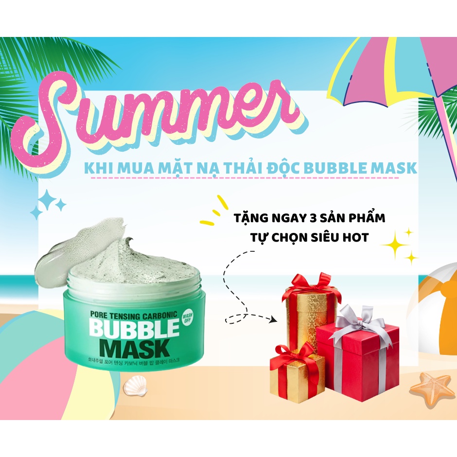 Mặt Nạ Thải Độc So Natural Bubble Mask -130g