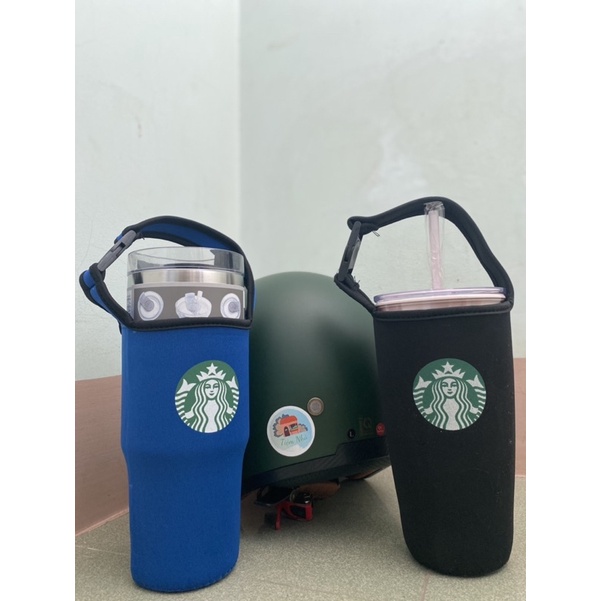Túi, quai đựng ly bình giữ nhiệt bằng vải chất lượng bền đẹp 470ml-900ml