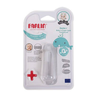 Bàn chải tập đánh răng Farlin cho bé