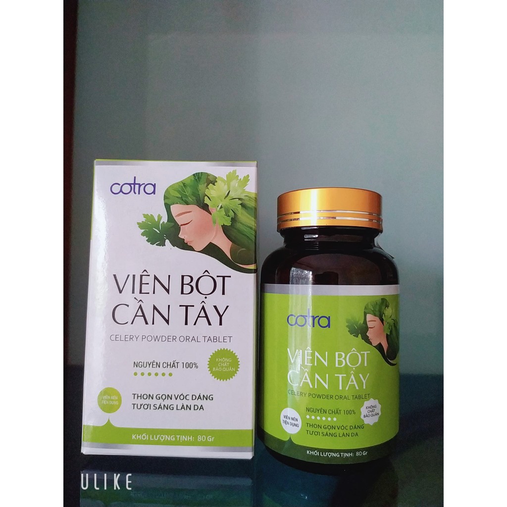 [ HOT] Viên bột cần tây mật ong sấy lạnh nguyên chất Cotra ,giúp giảm cân, detox thanh lọc cơ thể, làm đẹp da trắng da